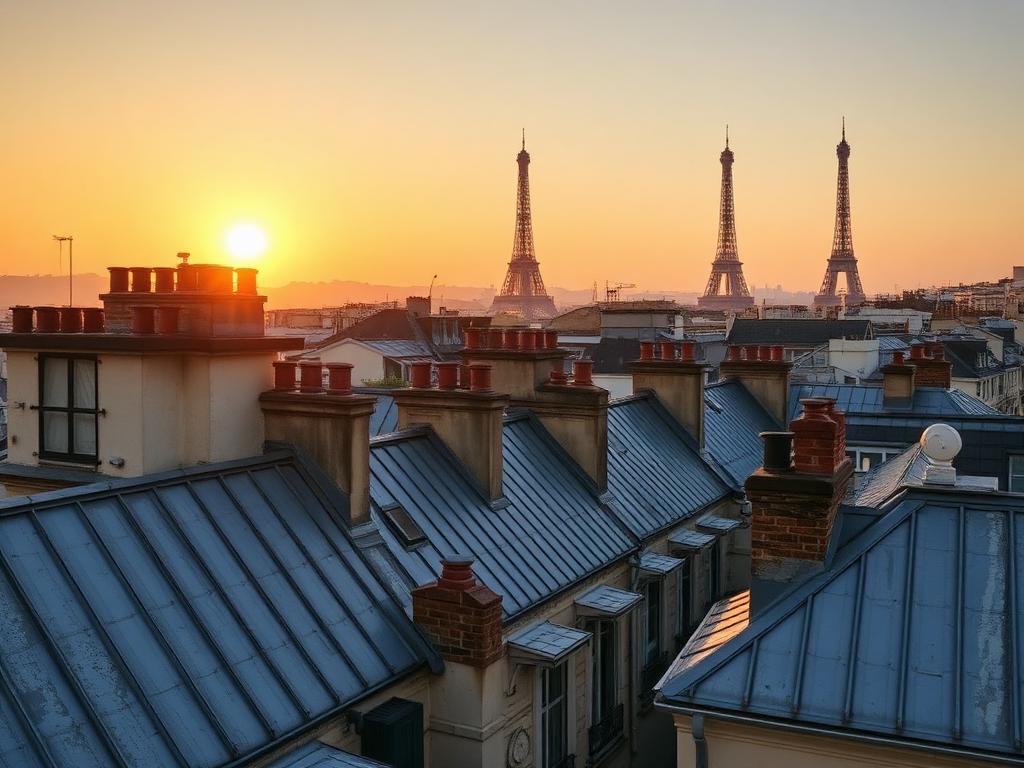 Parijs — Vertrekhal van het Franse nachtnet